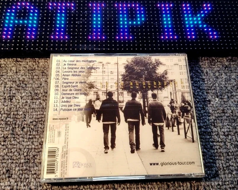 🎵 Cd Glorious - Música Cristiana Francesa Vintage ¡Rara! - Coleccionable 2002 🙏 – photo 2